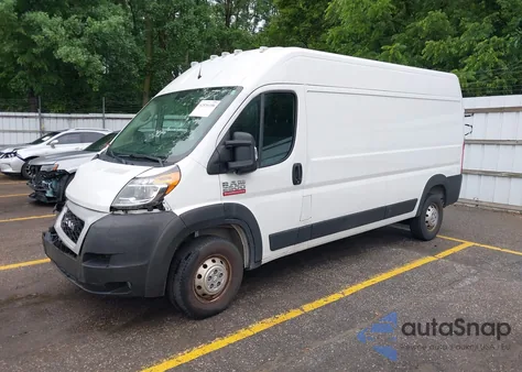 2021 Ram Promaster 2500 High Roof 159 Wb from USA, damaged, VIN 3C6LRVDG1ME534443